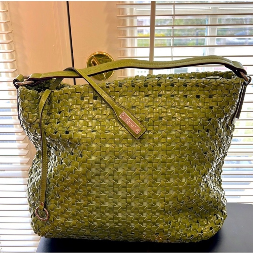 Green Woven Bag - Monday